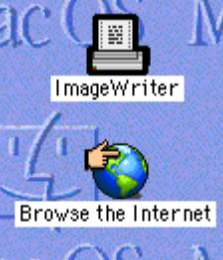 Clean desktop with DesktopFix installed - correct Mac OS watermark pattern